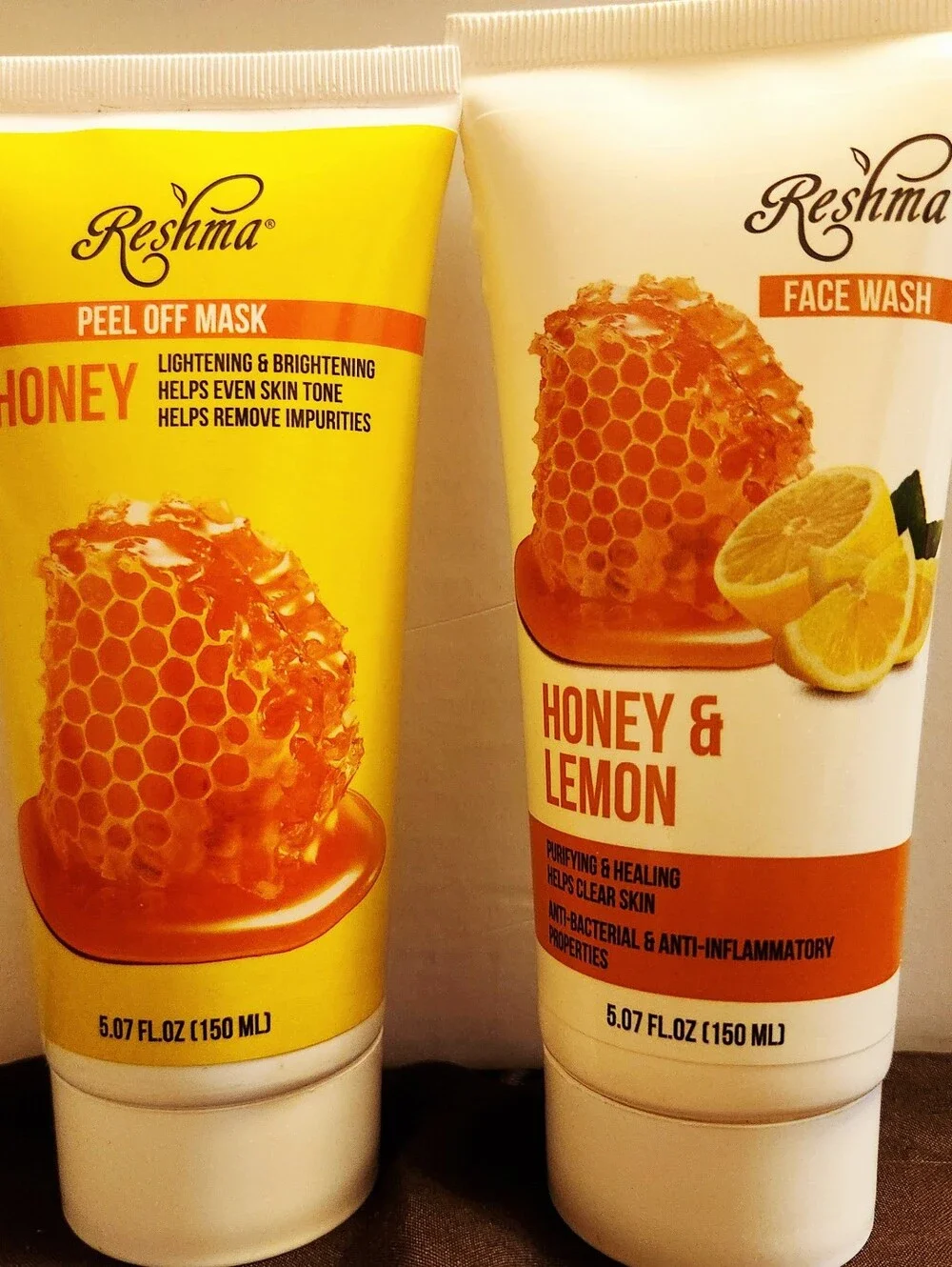 Honey & Lemon Face Set